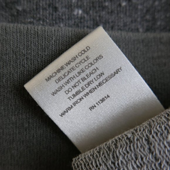 Billy Reid Long Sleeve Lightweight Classic Crewneck - Picture 9 of 10